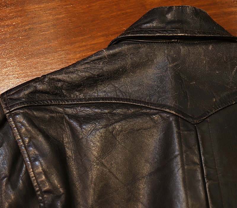 1930s LEATHER JACKET , Size 38