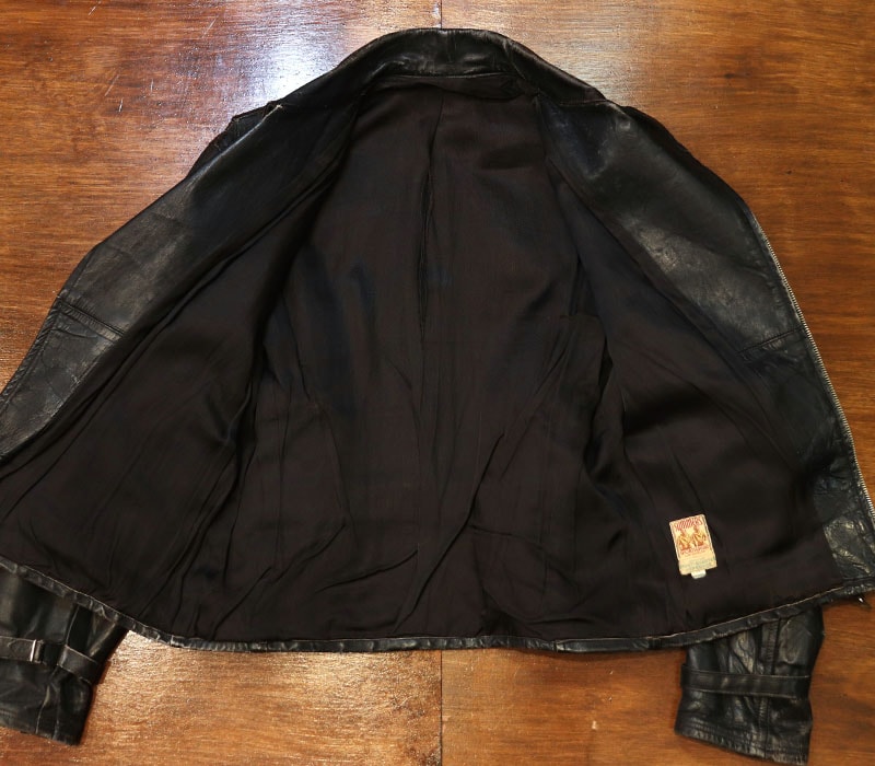 1930s LEATHER JACKET , Size 38
