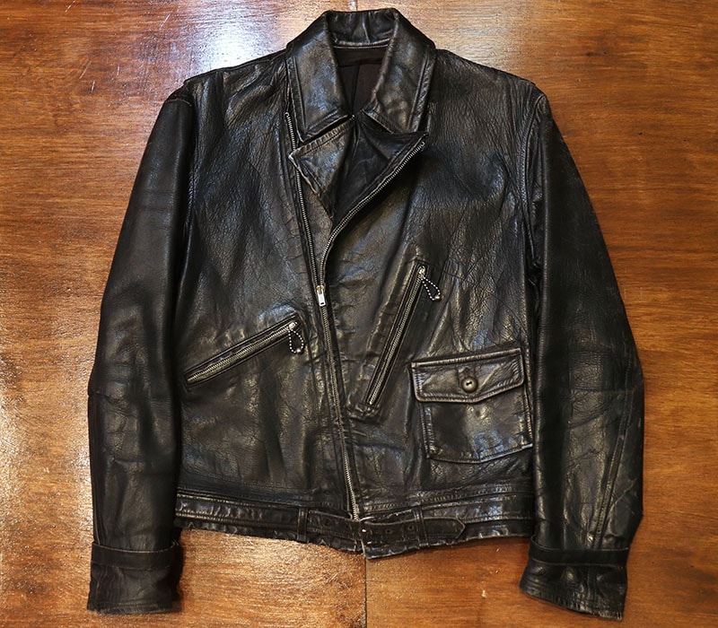 1930s LEATHER JACKET , Size 38