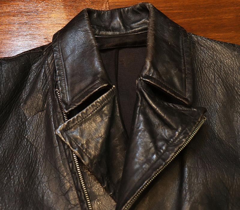 1930s LEATHER JACKET , Size 38