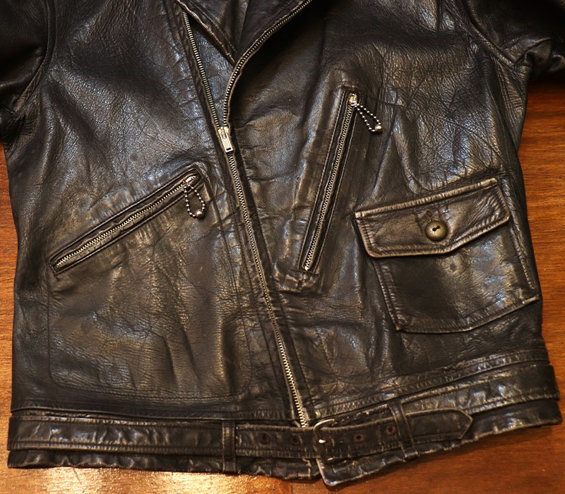 1930s LEATHER JACKET , Size 38