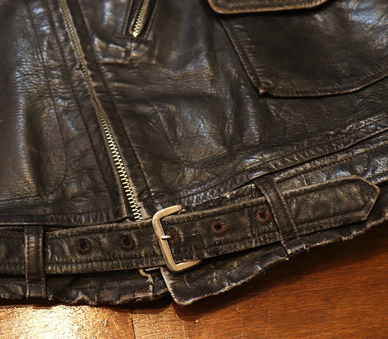 1930s LEATHER JACKET , Size 38