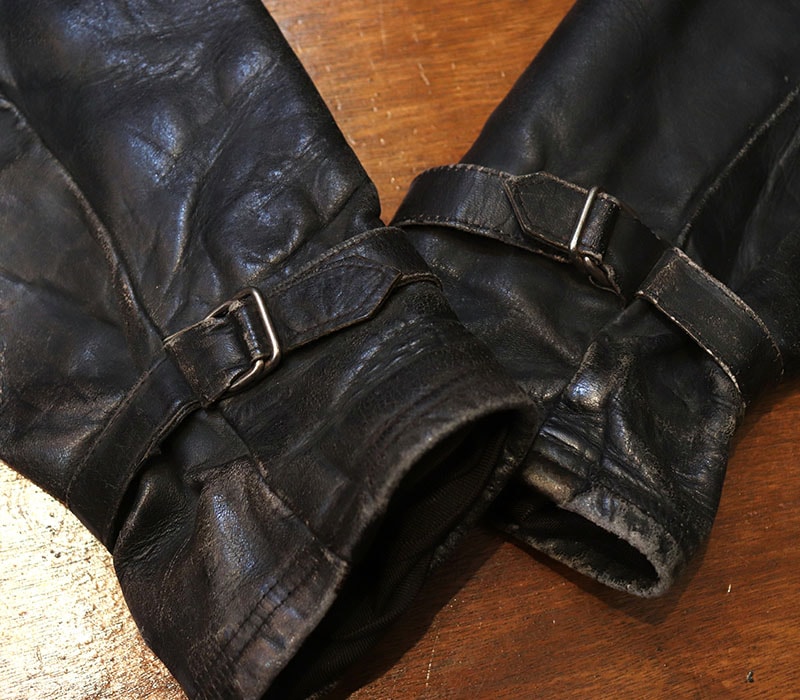 1930s LEATHER JACKET , Size 38