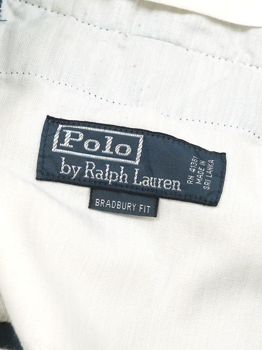 RALPH LAUREN 100% LINEN SHORTS NAVY (SIZE.W34)