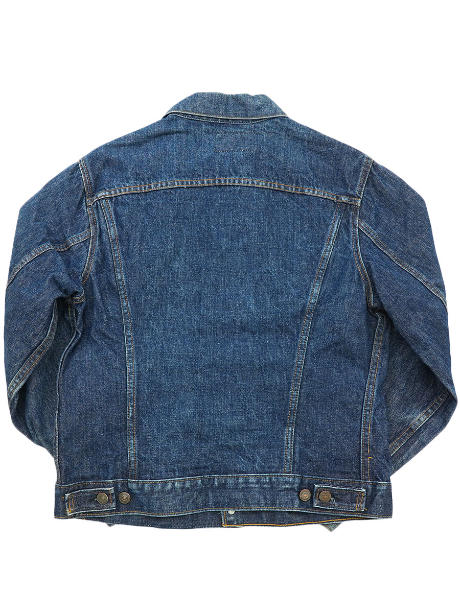 70's Levi's 70505 スモールe デニムジャケット 濃紺 表記(40
