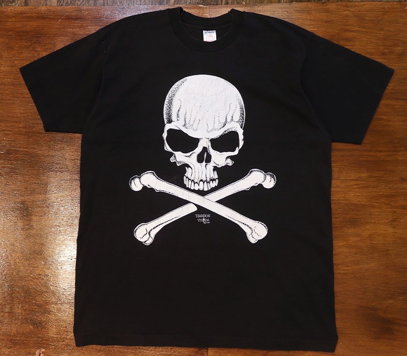 1990s SKULL T-SH , Size XL