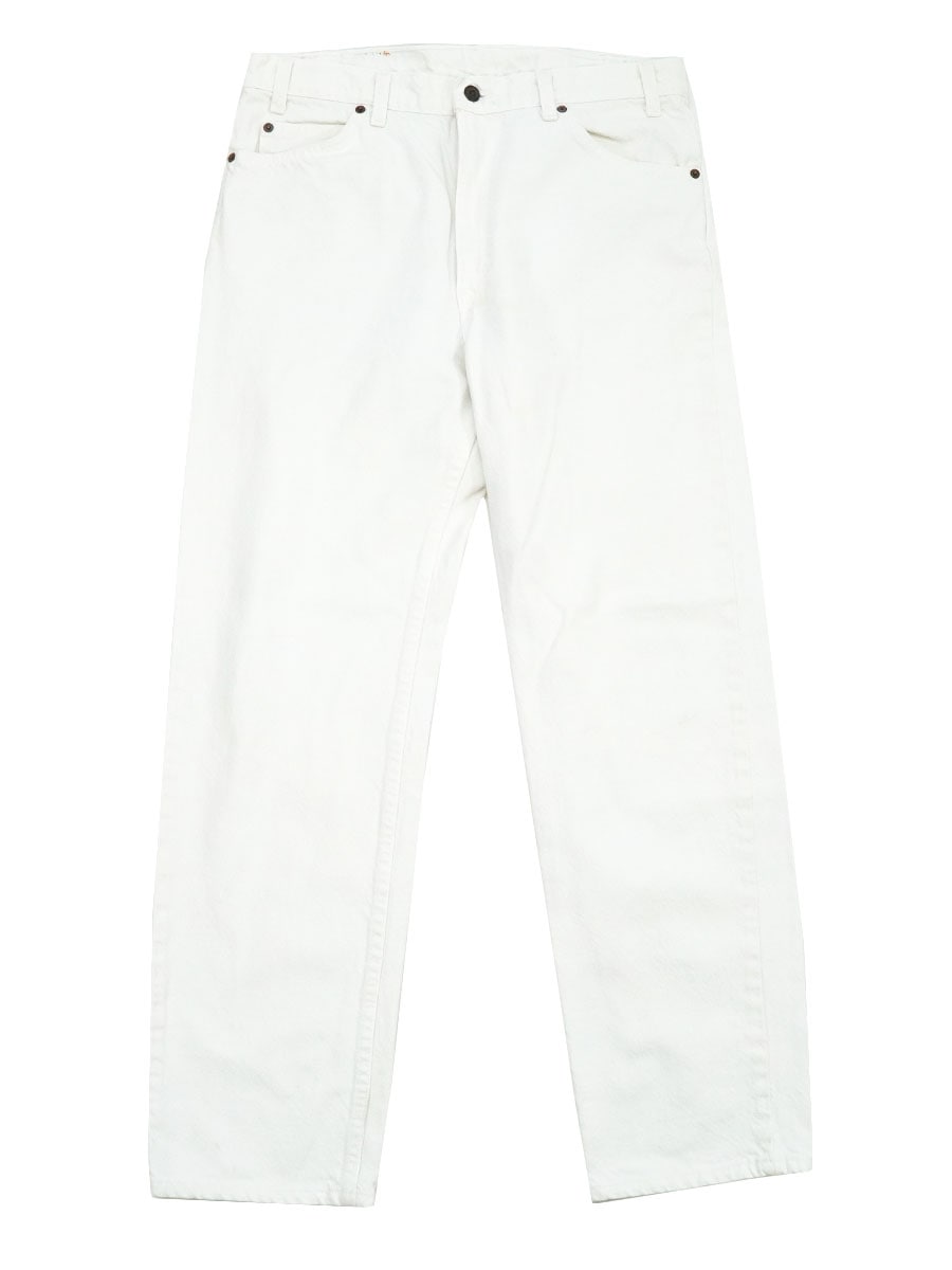 90'S LEVI'S 505 WHITE JEANS (SIZE.W36 L30) MADE IN USA | SOLD OUT