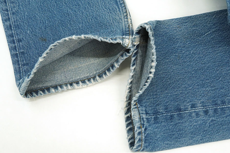90's LEVI'S 501 デニムパンツ ヒゲ！ダメージ！ 表記(W34 L32) USA製