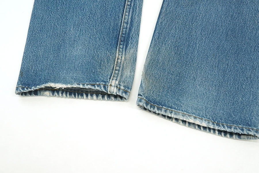 90's LEVI'S 501 デニムパンツ ヒゲ！ダメージ！ 表記(W34 L32) USA製