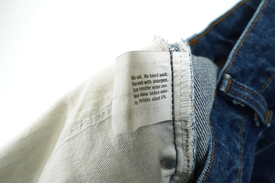 80's Levi's 517 オレンジタブ デニムパンツ 美ブルー 表記(34ｘ33) USA製