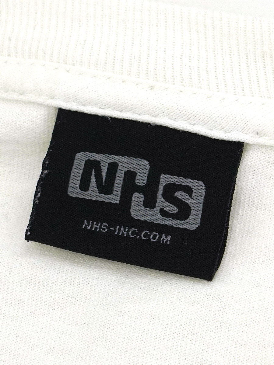 90's～ NHS ''INDEPENDENT'' 両袖プリント ロングスリーブTシャツ