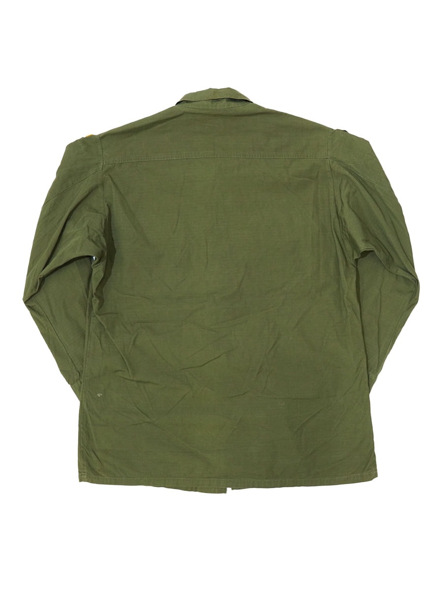 60's～ U.S.ARMY ジャングルファティーグジャケット 4th ワッペン付き