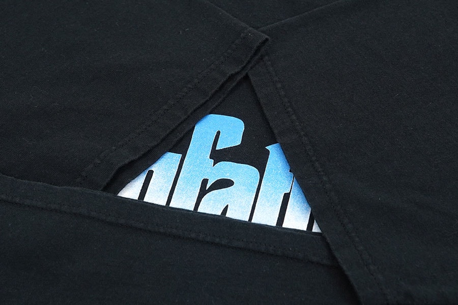 00's DELTA スヌープ・ドッグ ''The Dogfather'' プリントTシャツ ブラック 表記(XL)