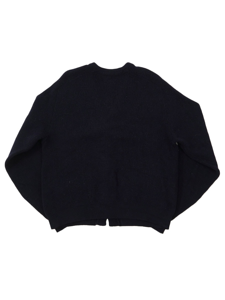 60's LORD JEFF 無地 ウールカーディガン ネイビー 表記(M) | すべての