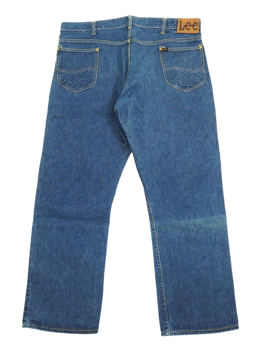 60’s Lee 101Z リー サイド黒タグ TALONジップ 両耳 チェーンステッチ オリジナル ビンテージ ヴィンテージ 希少 デニムパンツ ジーンズ Lee デニムパンツ 60s 70s サイド黒タグ ビンテージ TALONジップ