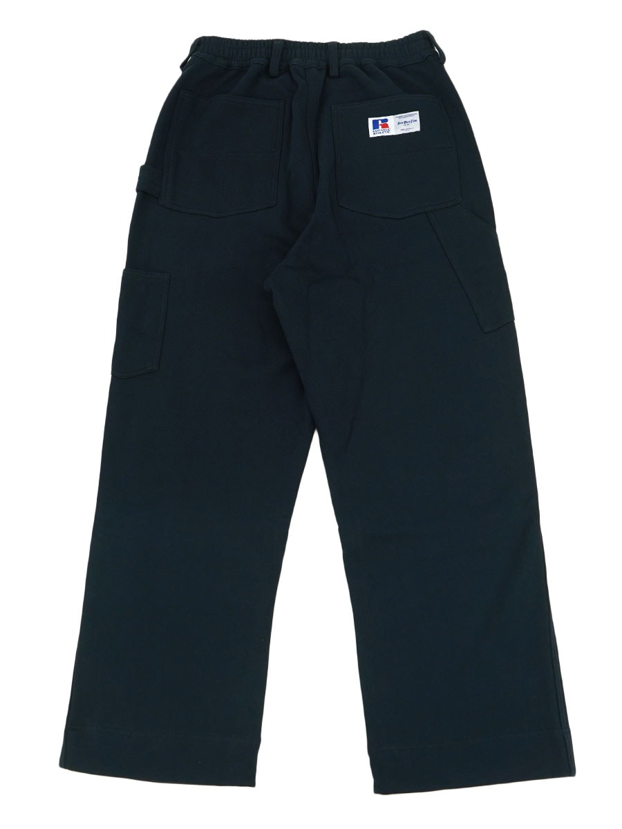 RUSSELL × BerBerJin Pro Cotton Loopback Terry Sweat Double Knee Sweat PT NAVY