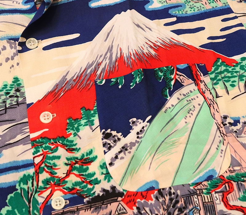 1950s DEAD STOCK , HAWAIIAN SHIRT , Size  L