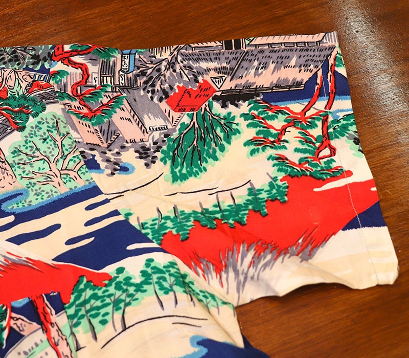 1950s DEAD STOCK , HAWAIIAN SHIRT , Size  L