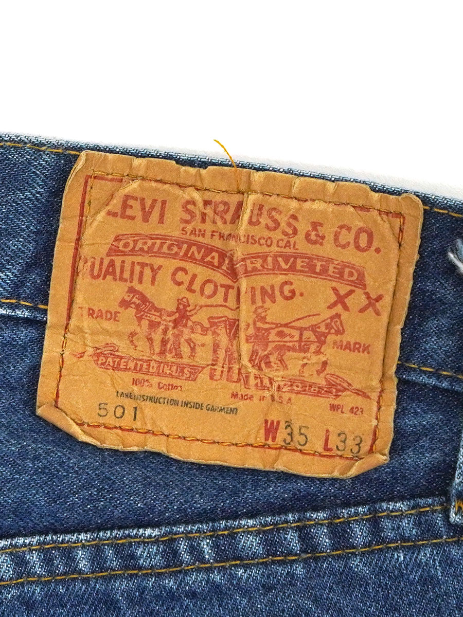 雰囲気抜群!! 70s Levi's 501 66前期 デニムパンツ 表記W33 70's Levi's 501 66前期 デニムパンツ W33 70年代 リーバイス ジーンズ