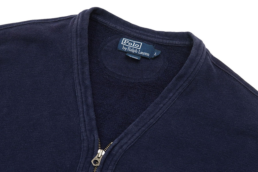RALPH LAUREN FULL ZIP CARDIGAN NAVY (SIZE.LARGE) | NEW ITEM