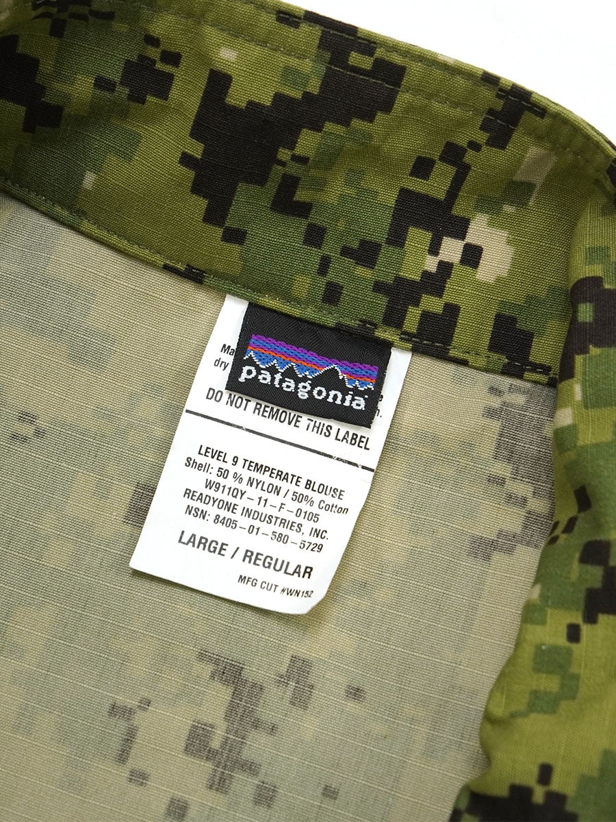 11's パタゴニア LEVEL9 TEMPERATE BLOUSE AOR2 表記(LARGE