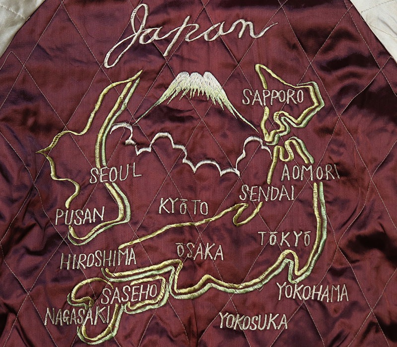 1950s SOUVENIR JACKET , Size XL