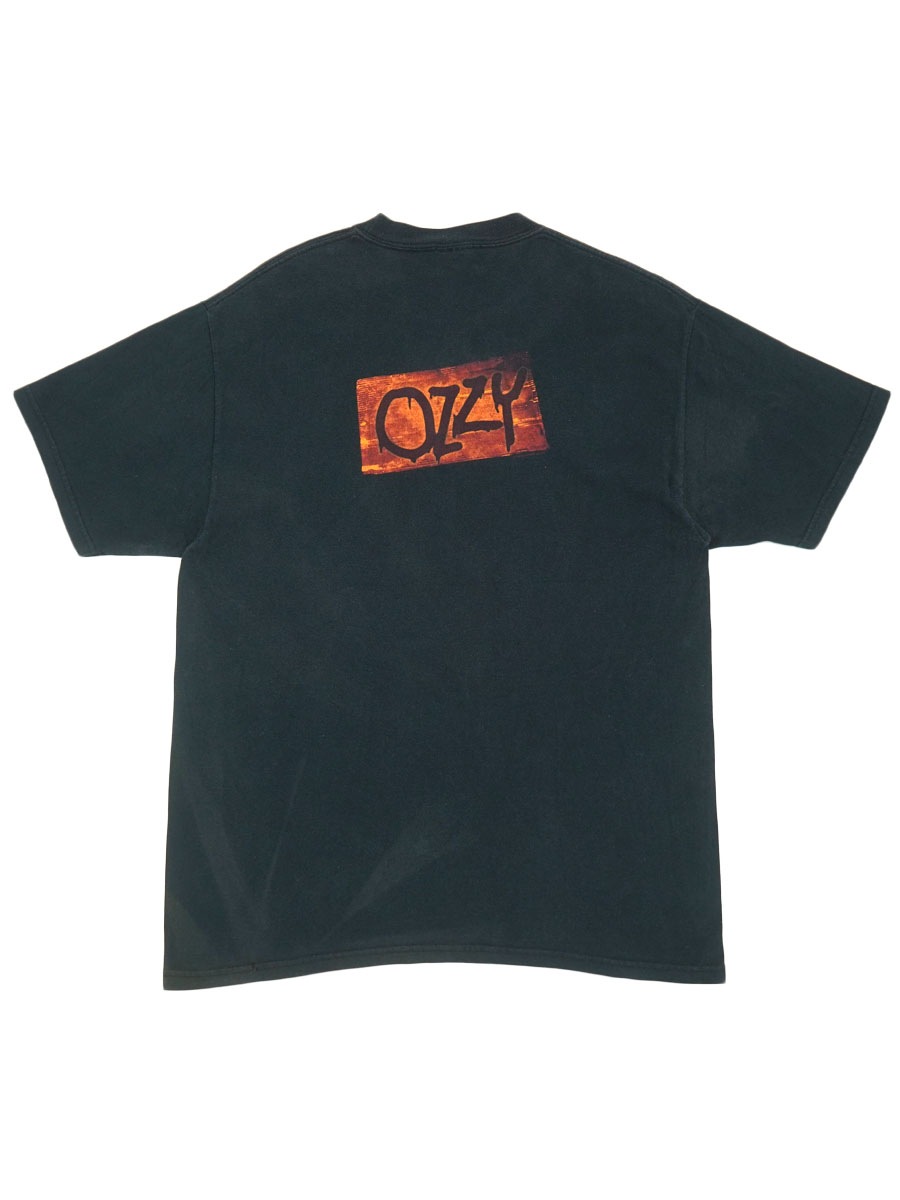 90's Hanes ''オジー・オズボーン'' 両面プリント Tシャツ ブラック