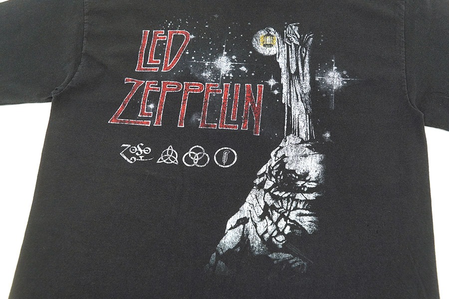 00'S～ Hanes LED ZEPPELIN ''LED ZEPPELIN IV'' Tシャツ ブラック