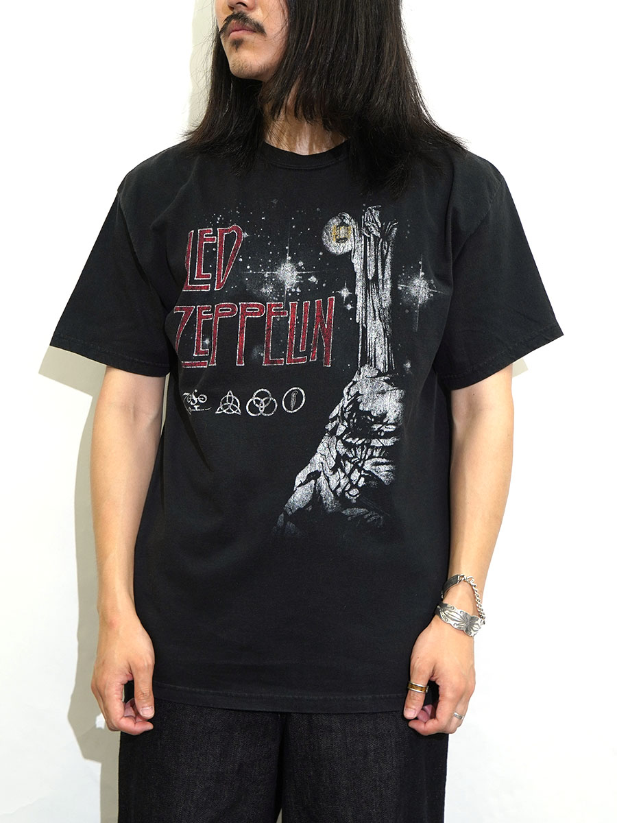00'S～ Hanes LED ZEPPELIN ''LED ZEPPELIN IV'' Tシャツ ブラック
