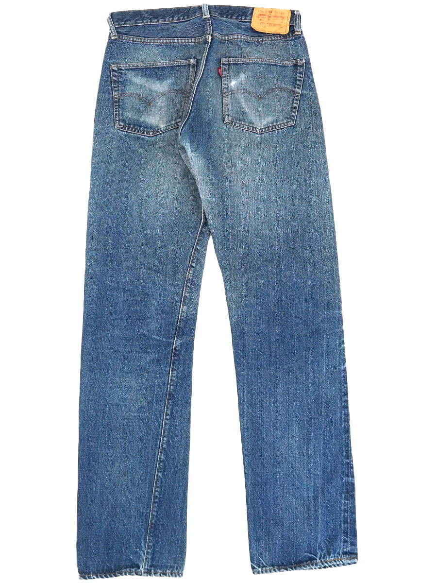 60's Levi's 501 BIG-E デニムパンツ 良色落ち 実寸(33x34.5位) | NEW