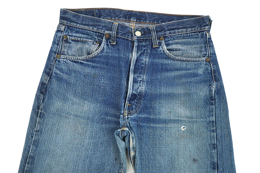 60's Levi's 501 BIG-E デニムパンツ 良色落ち 実寸(33x34.5位) | NEW