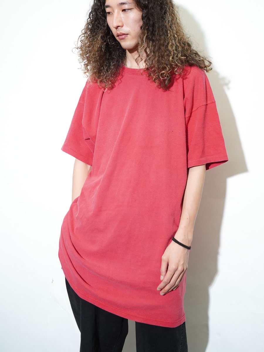 80's トリコタグ チャンピオン 無地 100%コットン Tシャツ 表記