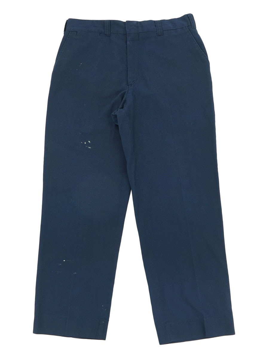 70's～ day-press スラックス ネイビー 実寸(W32 L28位) | NEW ITEM