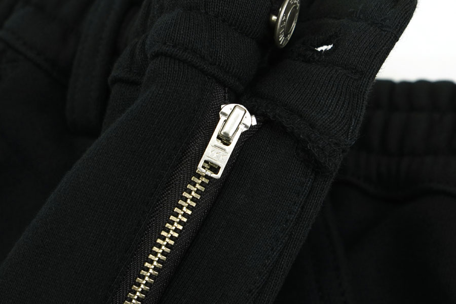 RUSSELL × BerBerJin Pro Cotton Loopback Terry Sweat Double Knee Sweat PT BLACK