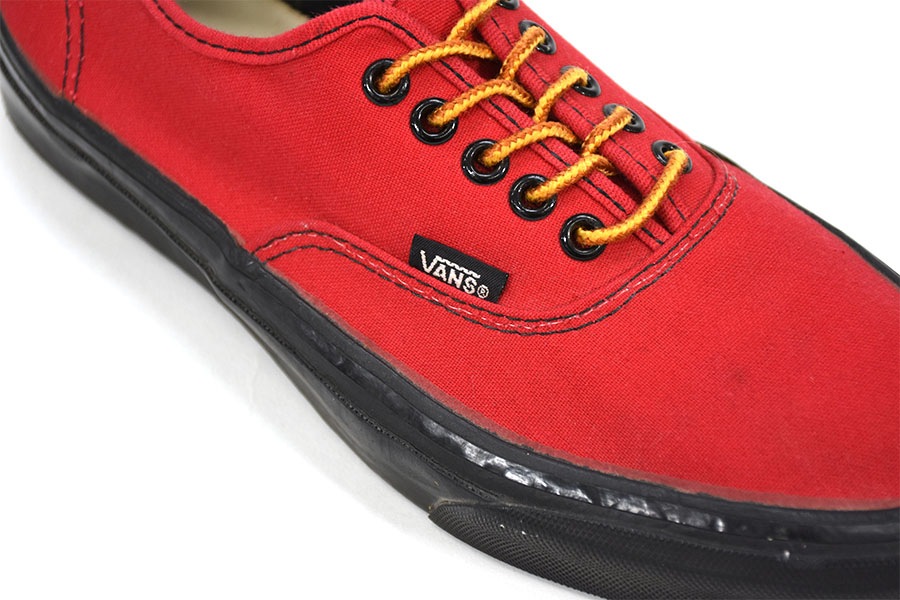 VANS(バンズ) AUTHENTIC オーセンティック レッド×ブラック