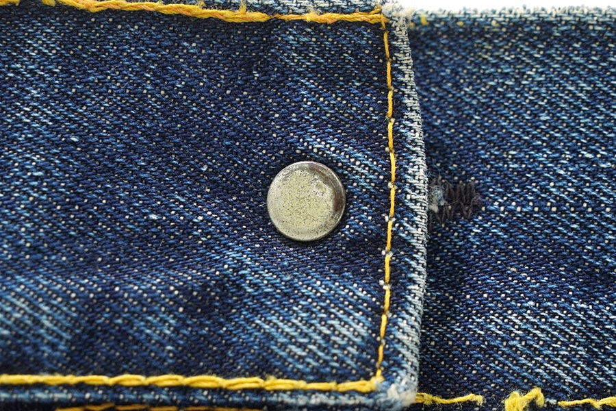 50's～ Levi's 557XX BIG-E デニムジャケット ハチノス 良色落ち 実寸