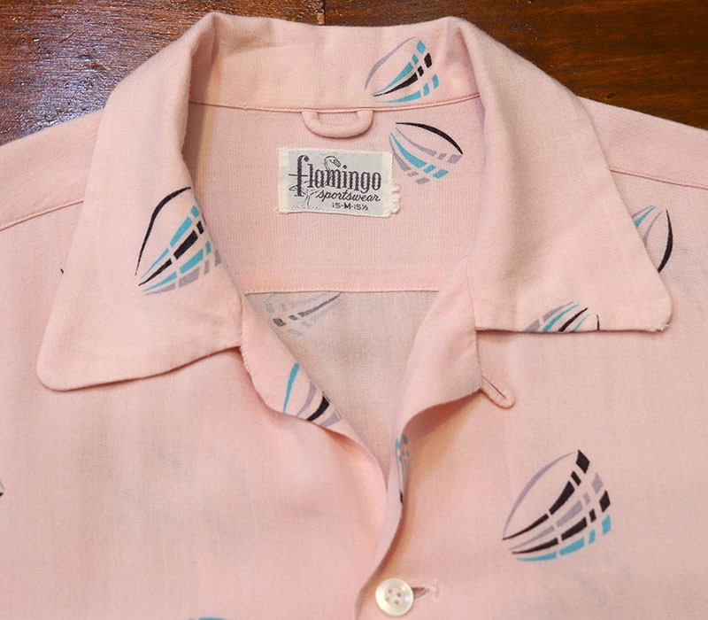 1950s L/S ROCKABILLY SHIRT , Size M