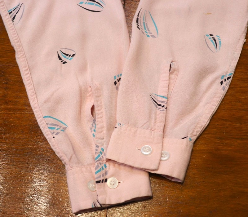 1950s L/S ROCKABILLY SHIRT , Size M