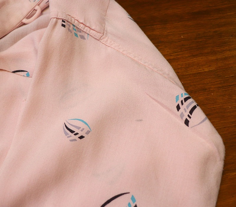1950s L/S ROCKABILLY SHIRT , Size M