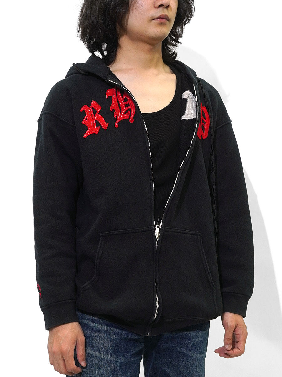 00'S AAA RED HOT CHILI PEPPERS ''RHCP'' FULL ZIP HOODED SWEAT