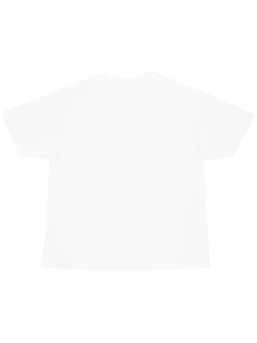 90's～ DKNY ''自由の女神'' ロゴプリントTシャツ ホワイト 実寸(XL位)