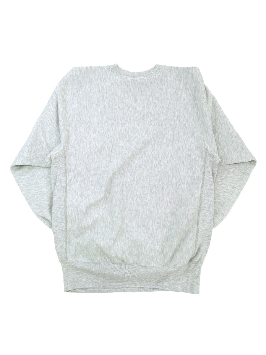 90'S CHAMPION REVERSE WEAVE CREW PLAIN GREY (SIZE.XX LARGE) MADE