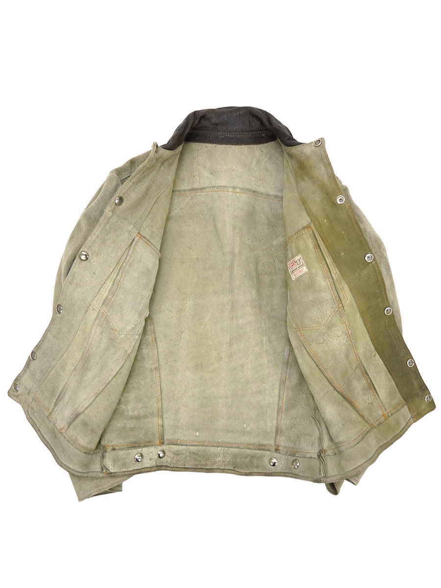 50's Levi's BIG-E ショートホーン 3rdタイプ スエードジャケット