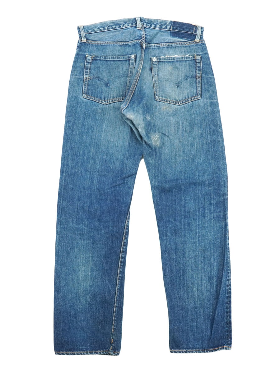 60's Levi's 551ZXX デニムパンツ 味ありリペア 良色落ち 実寸