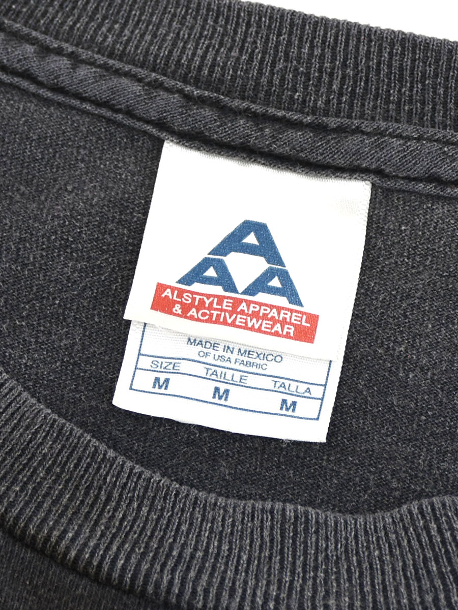 00's AAA ''+44'' プリントTシャツ ブラック 表記(M) | NEW ITEM