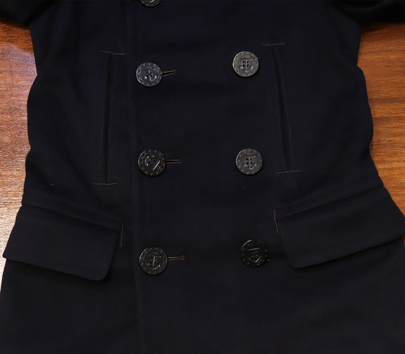 1920s U.S.NAVY , 13STAR P-COAT , Size 36