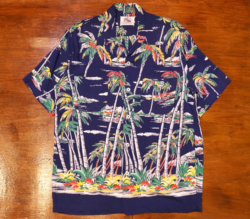 1950s HAWAIIAN SHIRT , Size  M