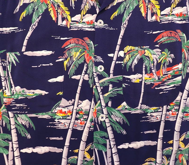 1950s HAWAIIAN SHIRT , Size  M