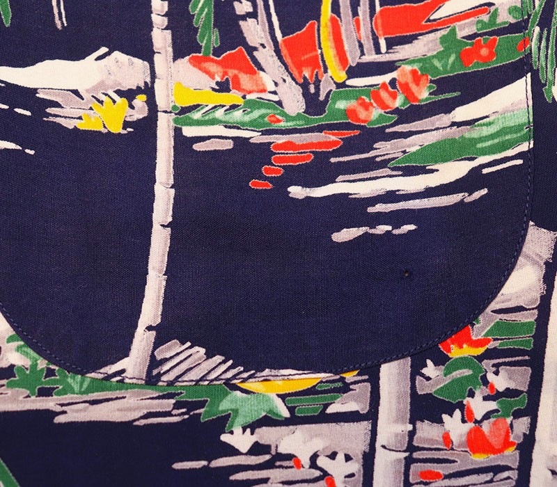 1950s HAWAIIAN SHIRT , Size  M