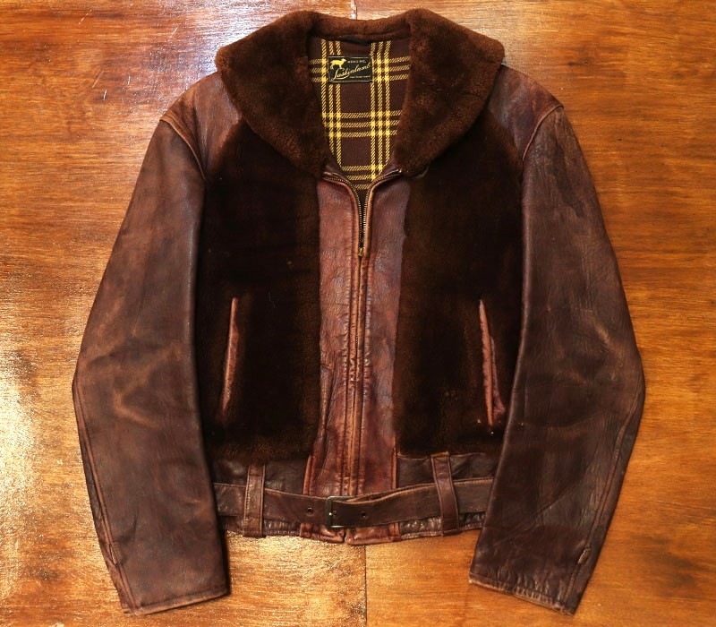 1930s GRIZZLY JACKET , Laskinlamb , Size 40